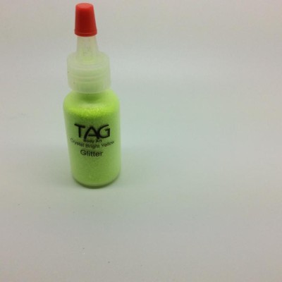 TAG Body Art Glitter Crystal Bright Yellow